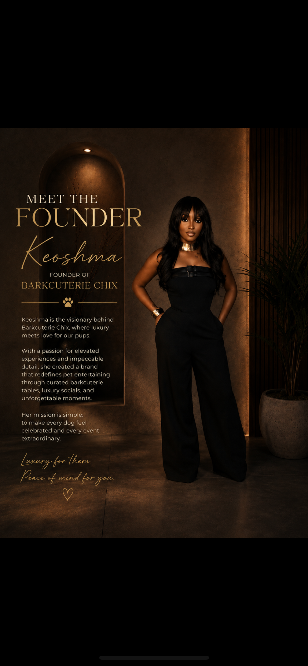 Meet the Founder — Keoshma, Founder of Barkcuterie Chix