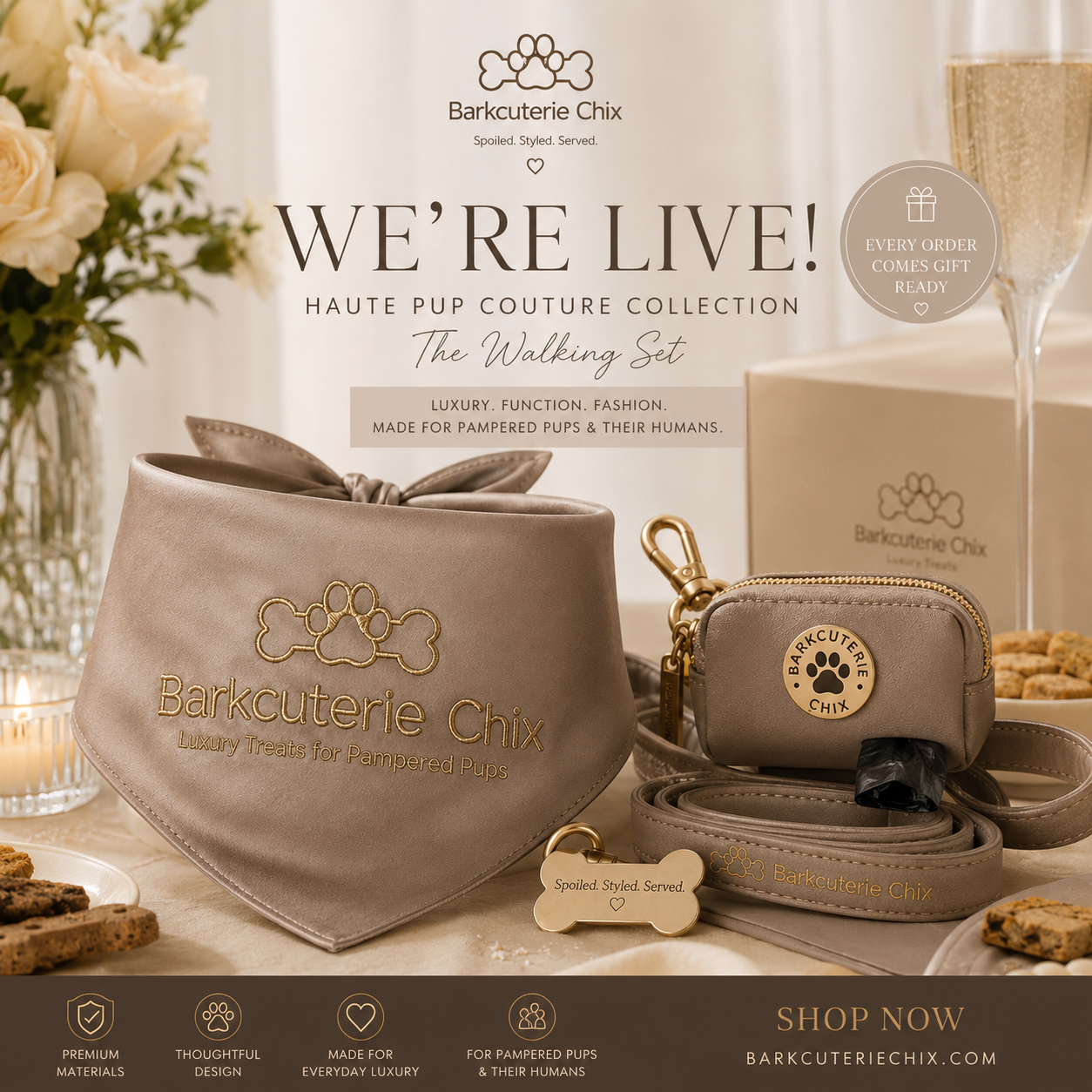 Barkcuterie Chix - Luxury Treats for Pampered Pups
